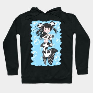 Panda Moor Mermaid and Panda Shrimp Hoodie